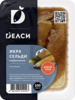 Икра сельди ДЕЛСИ 180г сл/с в/у 1*6