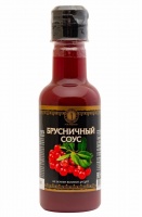 Соус МИРНЫЙ 220г/220мл Брусничный на основе винного уксуса пл/б 1*12 