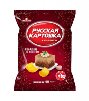 Чипсы РУССКАЯ КАРТОШКА 105г Холодец с хреном 1*10
