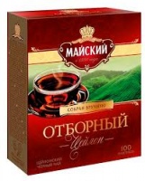 Чай МАЙСКИЙ Отборный 100*2г черный цейлонский 1*6