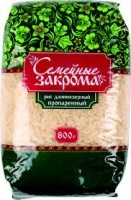 Рис СЕМЕЙНЫЕ ЗАКРОМА 800г длиннозерный 1*12