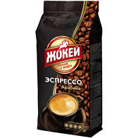 Кофе ЖОКЕЙ ЭСПРЕССО в/с 230г зерновой 1*12 код 1578-12