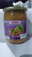 Солянка 500г из свежей капусты с грибами 1*12 