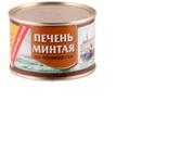 Печень минтая ПРИМРЫБСНАБ ПО-ПРИМОРСКИ 240г 1*48 К194