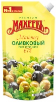 Майонез МАХЕЕВЪ 380г 67% Оливковый д/пак 1*20