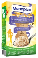 Хлопья МИСТРАЛЬ 400г Злаковый коктель 7в1 1*12