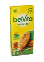 Печенье УТРЕННЕЕ Белвита 225г мед и фундук 1*20