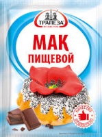 Мак пищевой ТРАПЕЗА 50г голубой 1*22