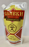 Сливки сгущенные Назаровский НМКК 19% 260г д/пак с сахаром ГОСТ 1*32