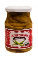 Перец ПЕПЕРОНЧИНИ 300г сладкий ст/б 1*15