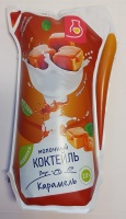 Коктейль молочный 2% 1л карамель 1*12