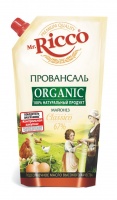 Майонез МИСТЕР РИККО 400мл/375г 67% провансаль д/пак 1*12 код.011-375