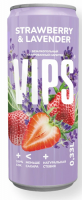 Напиток VIPS 0,33л Клубника-лаванда ж/б 1*12