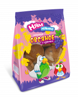 Печенье НЯМ-НЯМКА 300г Овсяное с изюмом 1*12