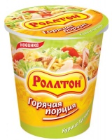 Лапша РОЛЛТОН 70г курица цезарь пл/ст 1*24