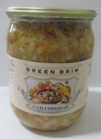 Суп GREEN BRIM 500г грибной ст/б 1*8