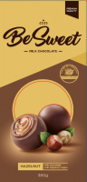Конфеты BESWEET 160г из молочного шоколада с ореховой начинкой 1*20