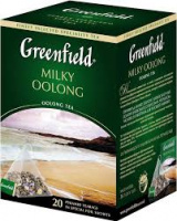 Чай GREENFIELD Milky Oolong 20*1,8г пирамидки с ароматом молока 1*8 код0905-08