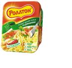 Лапша РОЛЛТОН 90г по-домашнему острая куриная лоток 1*24