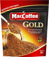Кофе МАККОФЕ ГОЛД 30г сублимированный м/у 1*24