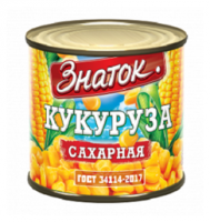 Кукуруза ЗНАТОК 425мл сладкая ж/б 1*12