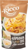 Соус МИСТЕР РИККО КАРБОНАРА 370г д/пак 1*12 код.860-370