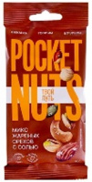 Микс Pocketnuts 50г жареных орезов с добавл соли 1*10