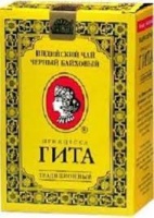 Чай ПРИНЦЕССА ГИТА 250г традиционный  черный индийский лист 1*12 код 0076-12