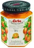 Конфитюр DARBO 200г Сладкий апельсин 1*6      