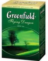 Чай GREENFIELD Flying Dragon 100г зеленый китайский 1*14 код0357-14