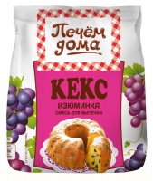 Кекс ПЕЧЕМ ДОМА 400г Изюминка 1*8