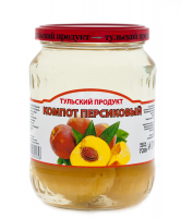 Компот ТУЛЬСКИЙ ПРОДУКТ 720г Персик ст/б 1*12