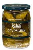Огурцы ISKA 580мл по-дижонски 1*12