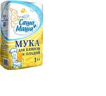 Мука САША+МАША 1кг для блинов и оладий 1*8