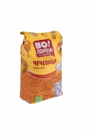 Чечевица ВОЛОЖКА 800г красная 1*8