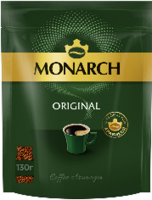 Кофе MONARCH 130г Ориджинал сублимированный пакет 1*9