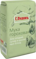 Мука С. ПУДОВЪ 400г гороховая 1*10