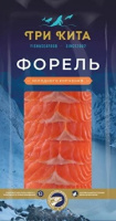 Форель ТРИ КИТА 100г ломтики х/к 1*6