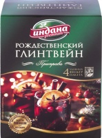 Приправа ИНДАНА ПРЕМИУМ 60г Рождественский глинтвейн для напитков 1*12