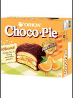 Пирожное CHOCO PIE Orion 360г Апельсин 1*8