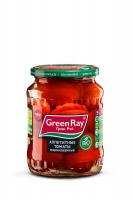 Томаты GREEN RAY 720мл/680г маринованные 1*8
