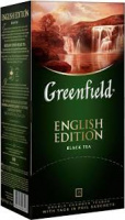 Чай GREENFIELD English edition 25*2г черный 1*10 код.1382-10