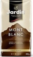 Кофе JARDIN MONT BLANC 250г молотый пак 1*12 код1338-12