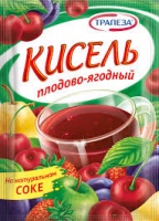 Кисель ТРАПЕЗА 100г Плодово-ягодный 1*22