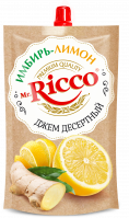 Джем МИСТЕР РИККО 300г Десертный Имбирь- лимон  дой пак 1*16 код.803-300К
