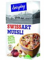 Мюсли Swiss art muesli 300г с фруктами, орехами и семечками 1*6