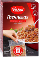 Ядрица гречневая УВЕЛКА Экстра 5*80г в пакетиках 1*6 арт.900