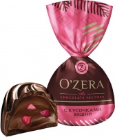 Конфеты OZera 500г с кусочками вишни 1*8 код УК756
