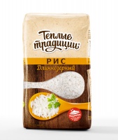 Рис ТЕПЛЫЕ ТРАДИЦИИ 900г длиннозерный 1*8