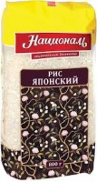 Рис НАЦИОНАЛЬ 800г Японский 1*12